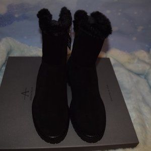 Aquatalia Marilena Suede Weatherproof 